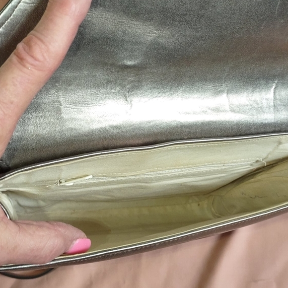 GoldSilver '80s vtgclutch/body bag - Picture 4 of 6